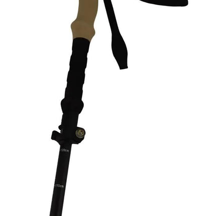 Telescopic Adjustable Hiking Pole Folding Walking Stick Adjustable Trekking 105cm - 125cm.