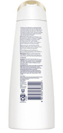 Dove 320mL Shampoo Nourishing Moisture For Normal To Dry Hair.