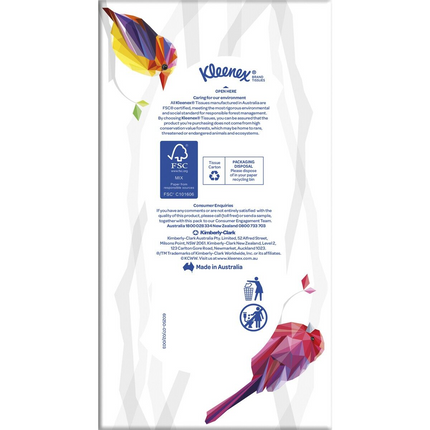 Kleenex Soft & Thick 3 Ply Facial Tissues 1 Pack of 95.