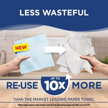 480x Viva Paper Towel Rinse & Re-Use Towel Reusable 20 Sheets x 24 Packs Bulk Box.
