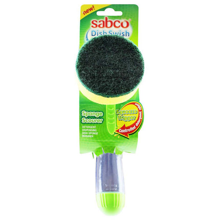 Sabco Sponge Scourer Dish Swish For Sparkling Dishes.