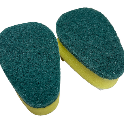 Kwik Life Pk2 Soap Dispensing Scrubbing Pad Refills.