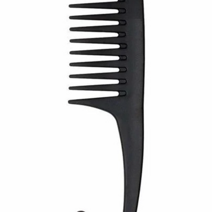 Indulge Shower Waterproof Hair Comb Brush - Black.