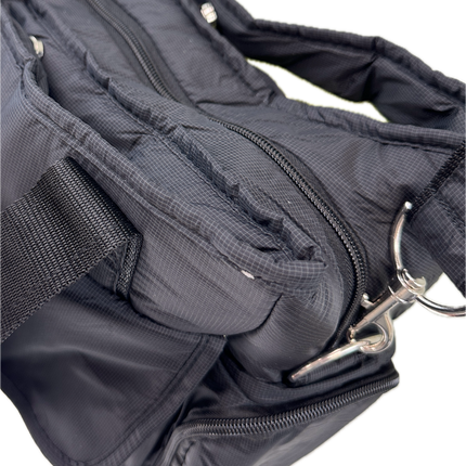 FIB Baby Nappy Bag Diaper Maternity Milk Mummy Changing Travel Tote - Black.