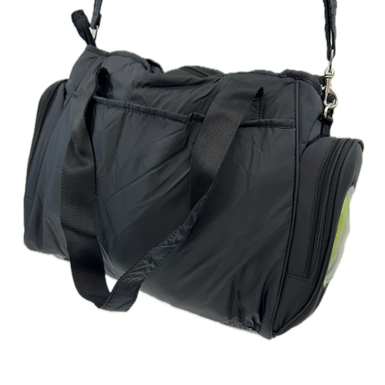 FIB Baby Nappy Bag Diaper Maternity Milk Mummy Changing Travel Tote - Black.