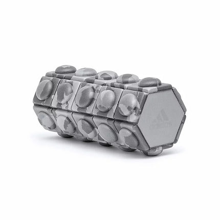 Adidas Mini Textured Foam Roller Recovery Gym Fitness Sport Physio - Grey Camo.