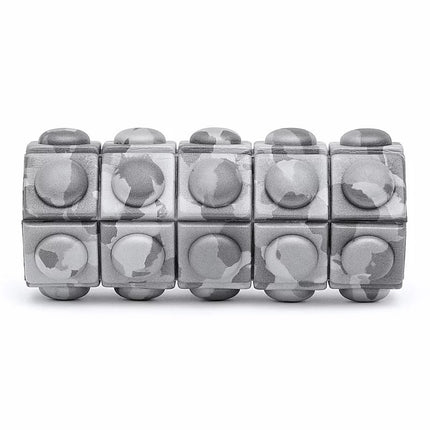 Adidas Mini Textured Foam Roller Recovery Gym Fitness Sport Physio - Grey Camo.