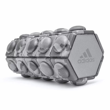 Adidas Mini Textured Foam Roller Recovery Gym Fitness Sport Physio - Grey Camo.