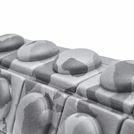 Adidas Mini Textured Foam Roller Recovery Gym Fitness Sport Physio - Grey Camo.
