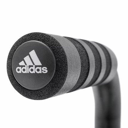 Adidas Premium Push Up Bars Grips Non Slip Handles Gym Training Fitness Foam.