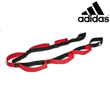 2pc Set Adidas Stretch Assist Band Looped + Yoga Strap 2.5m Long Adjustable Belt.
