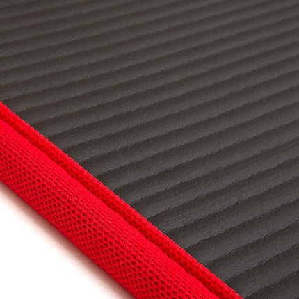 Adidas Training 10mm Exercise Floor Mat Gym Thick Yoga Fitness Judo Pilates - Black/Red.