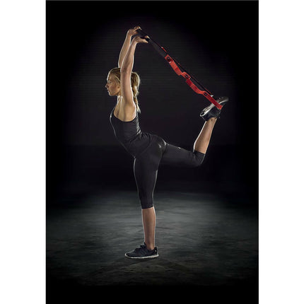 Adidas Stretch Assist Band Looped Warm Up Warmup Pre-Workout - Red/Black.