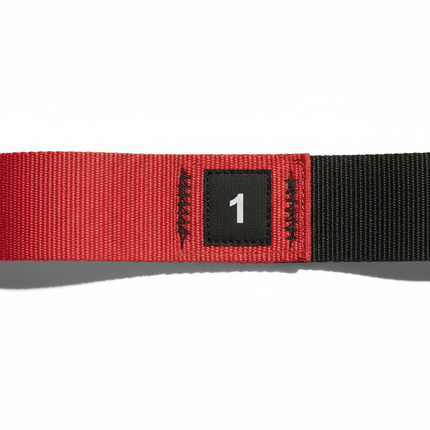 Adidas Stretch Assist Band Looped Warm Up Warmup Pre-Workout - Red/Black.