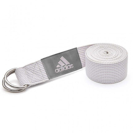 Adidas Premium Yoga Strap 2.5m Long Adjustable Belt Pilates Stretching Poses.
