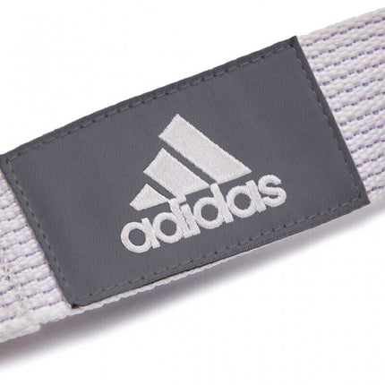 Adidas Premium Yoga Strap 2.5m Long Adjustable Belt Pilates Stretching Poses.