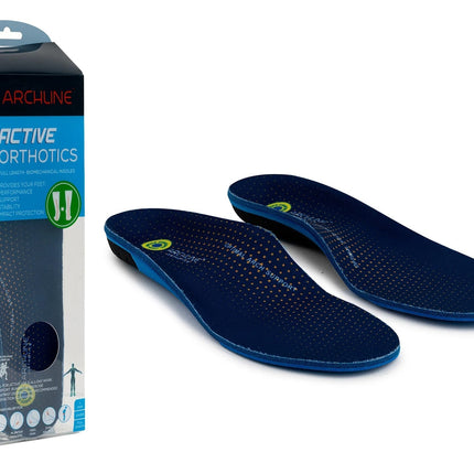Archline Active Orthotics Full Length Arch Support Pain Relief - For Sports & Exercise - M (EU 40-42).