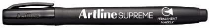 Artline Supreme Permanent Markers - Assorted Colours 15 pack.