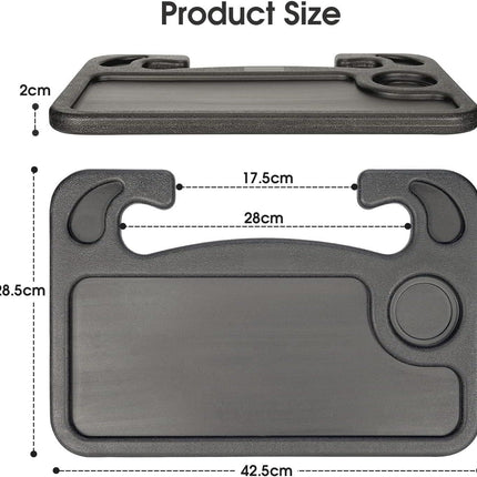 Multi Function Handy Car Table Tray Stand Laptop Drink Holder Eating Food Desk.