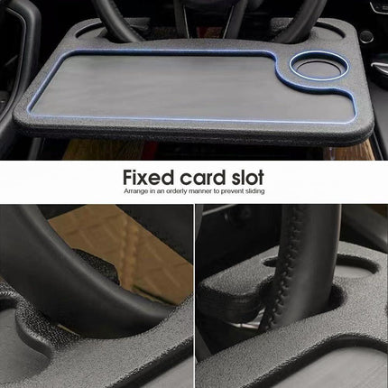 Multi Function Handy Car Table Tray Stand Laptop Drink Holder Eating Food Desk.