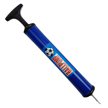 BALL PUMP Air Inflator Soccer Basketball Football Needle Fitness Portable.