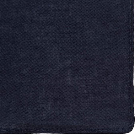 BANDANA Paisley 100% COTTON Head Wrap Durag Bandanna Summer Biker Scarf Mask - Navy Blue (Plain).