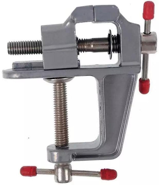 Mini Table Bench Vise 3.5" Work Bench Vice Jewelers Hobby Clamp.