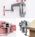 Mini Table Bench Vise 3.5" Work Bench Vice Jewelers Hobby Clamp.