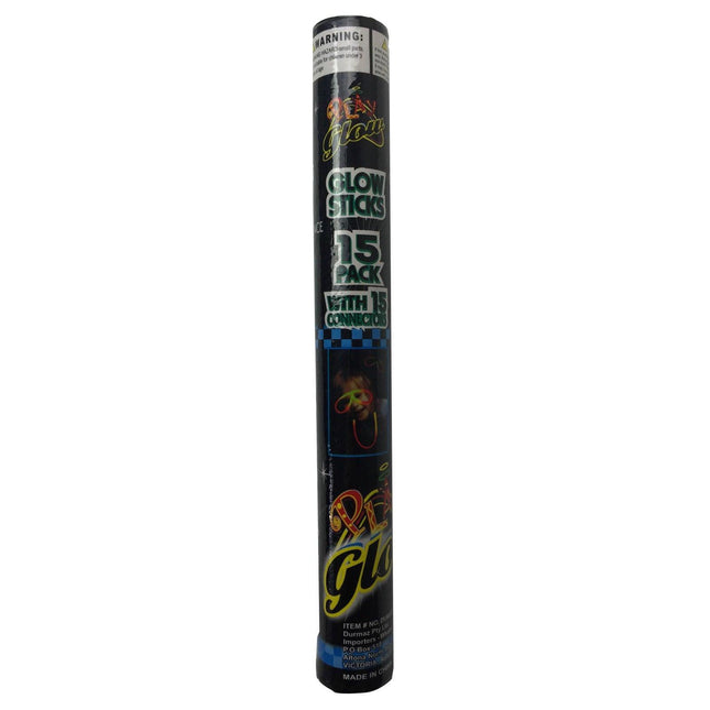 15 GLOW STICKS Party Light Glow In The Dark Rave NECKLACE Disco Bulk.