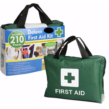 210PCS Emergency FIRST AID KIT Medical Travel Set Workplace Family Safety Office.