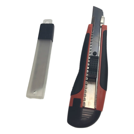 3x BOX CUTTERS Knife Retractable Blade Snap Off Razor 18mm Durable Opener BULK.