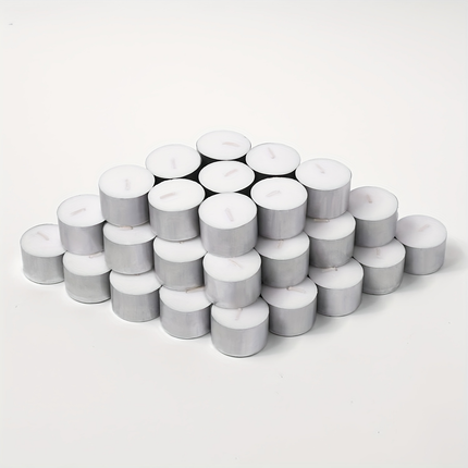 400pcs TEA LIGHT CANDLES 9 Hour Burn Tealight Wedding Smokeless Crystal Wax BULK.