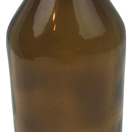 6x 600ml Amber Glass Bottle Cosmetic Essential Oil General Purpose Storage.
