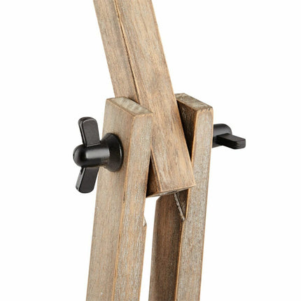 Scandi Modern Natural Wooden Table Lamp Rustic Retro Designer Vintage Light.