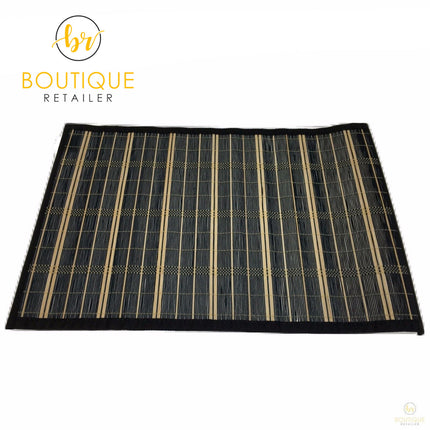 BAMBOO PLACEMAT Dinner Table Decor Party Natural Party 45x30cm Place Mat.