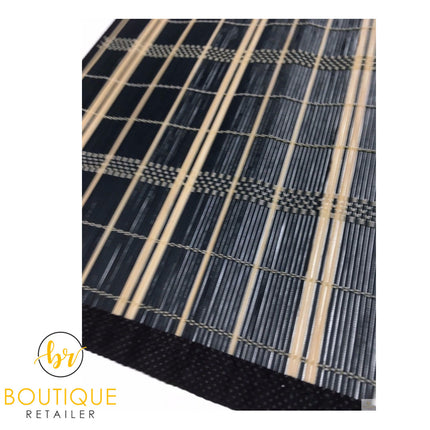 BAMBOO PLACEMAT Dinner Table Decor Party Natural Party 45x30cm Place Mat.