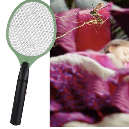 BUG ZAPPER RACKET Fly Mosquito Pest Swatter Net Racquet Electric Insect Killer.