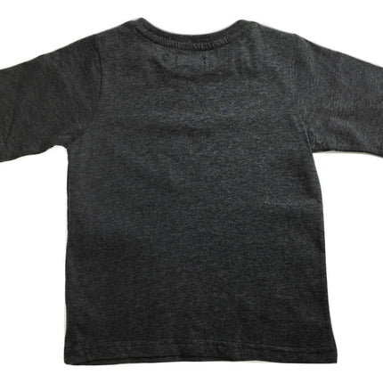 KIDS PLAIN T SHIRT Childrens Child 100% COTTON Boys Girls Basic Blank Tee Top - Grey Marle - 10.
