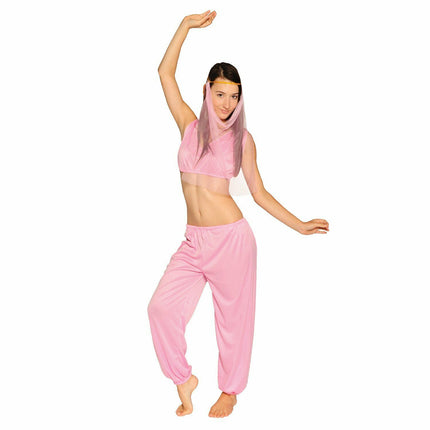 Ladies Arabian Princess Costume Belly Dancer Genie Fancy Party Dress Adult.
