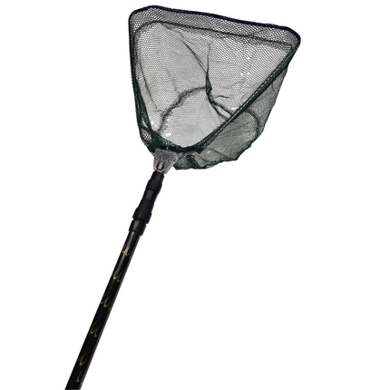 Telescopic Fishing Landing Net Rod Adjustable Foldable Pole Fish Catch & Release.
