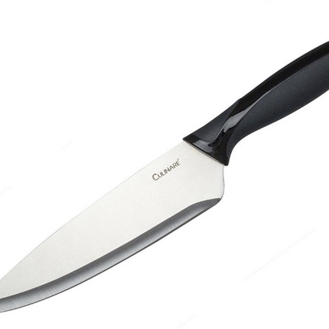 18.5cm Culinare Chef Knife Cutlery Tool Kitchen Stainless Steel Cutting.