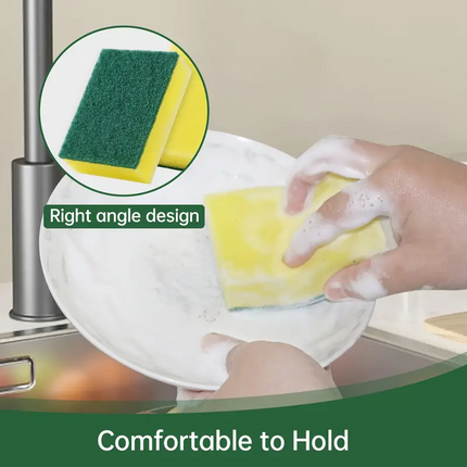 36x Scourer Sponges Strong Commercial Grade Regular Duty 15x10x3cm Bulk.