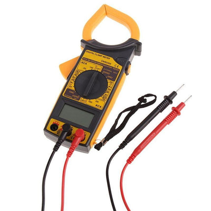 Digital Clamp Meter AC/DC Voltage Resistance Frequency DM6266 - Batteries Incl..