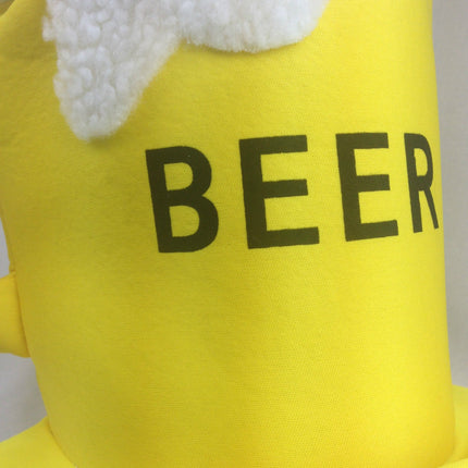 BEER HAT Drinking Mug Party Costume Accessory Fancy Dress Cap Halloween Unisex.