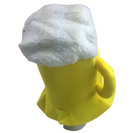 BEER HAT Drinking Mug Party Costume Accessory Fancy Dress Cap Halloween Unisex.