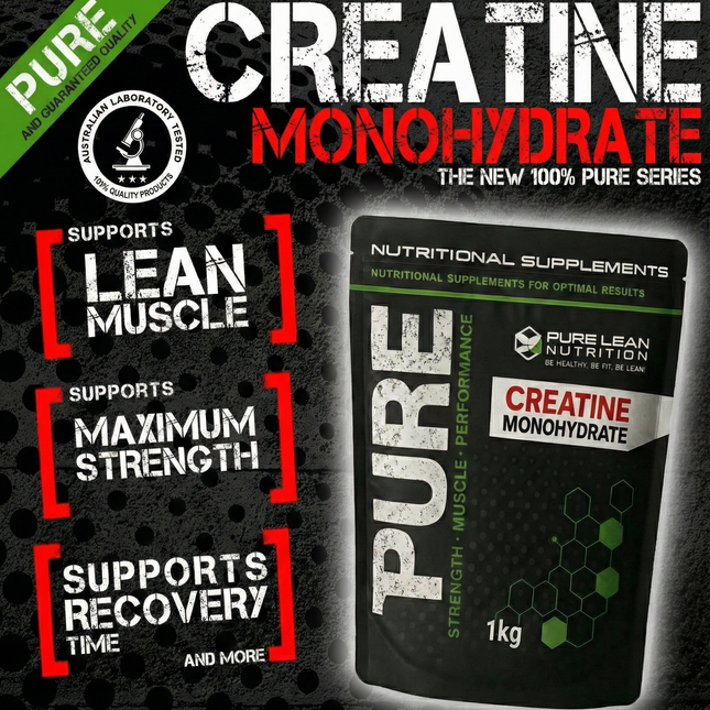 1KG Creatine Monohydrate Powder HPLC Tested Gym Workout Enhancer Micronised Supplement.