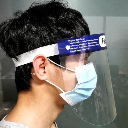 12x Safety Full Face Shield Clear Glasses Anti-Fog Eye Protector Shop Dental.
