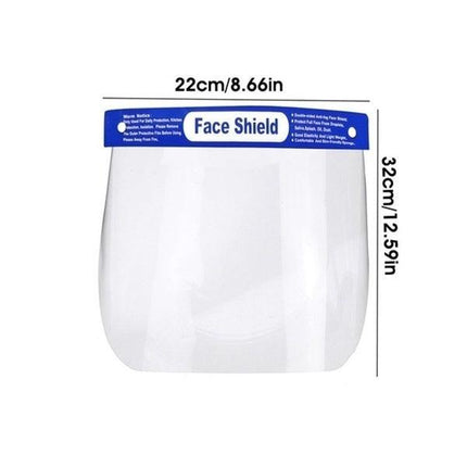 12x Safety Full Face Shield Clear Glasses Anti-Fog Eye Protector Shop Dental.