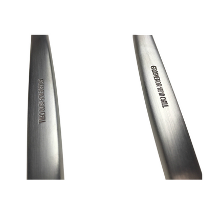 GROSVENOR Chill 2 Salad Servers 18/10 Stainless Steel Spoon Fork CHILL2SS.