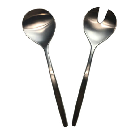 GROSVENOR Chill 2 Salad Servers 18/10 Stainless Steel Spoon Fork CHILL2SS.